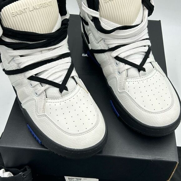 Men’s Saint Laurent cure 05 mid top sneakers size 41 made in Italy - Picture 4 of 11